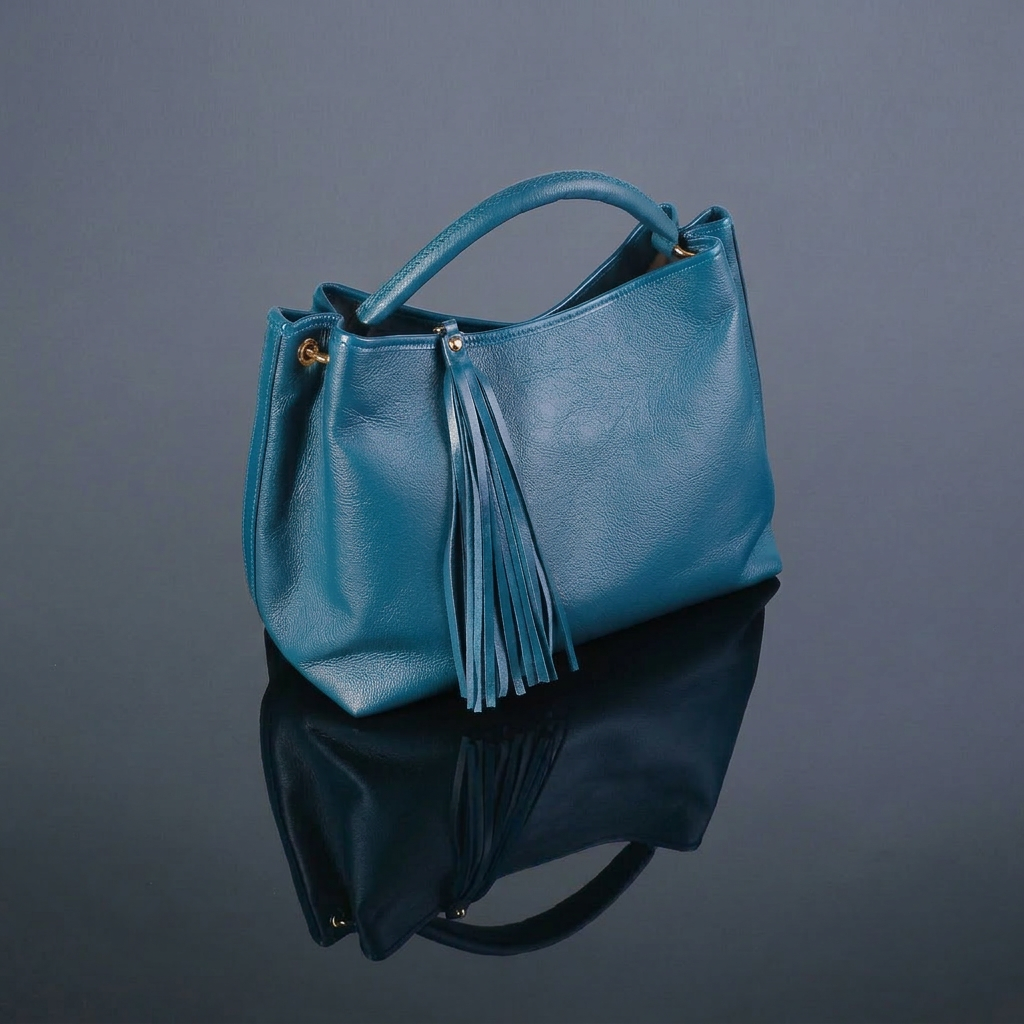 borsa in colore turchese modello Martina