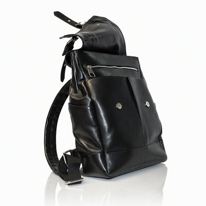 Zaino Raf in vera pelle con scomparto per notebook 15,6″