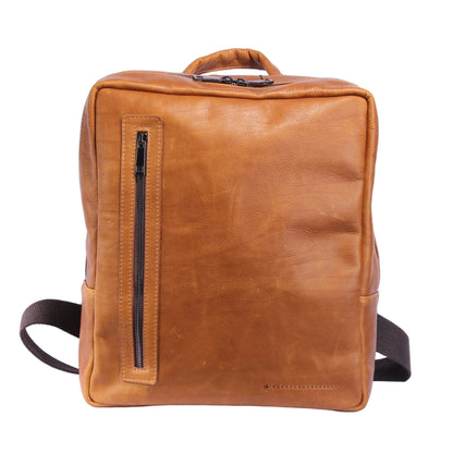 Fedex Vertical 13" - Zaino in Cuoio Artigianale Made in Italy