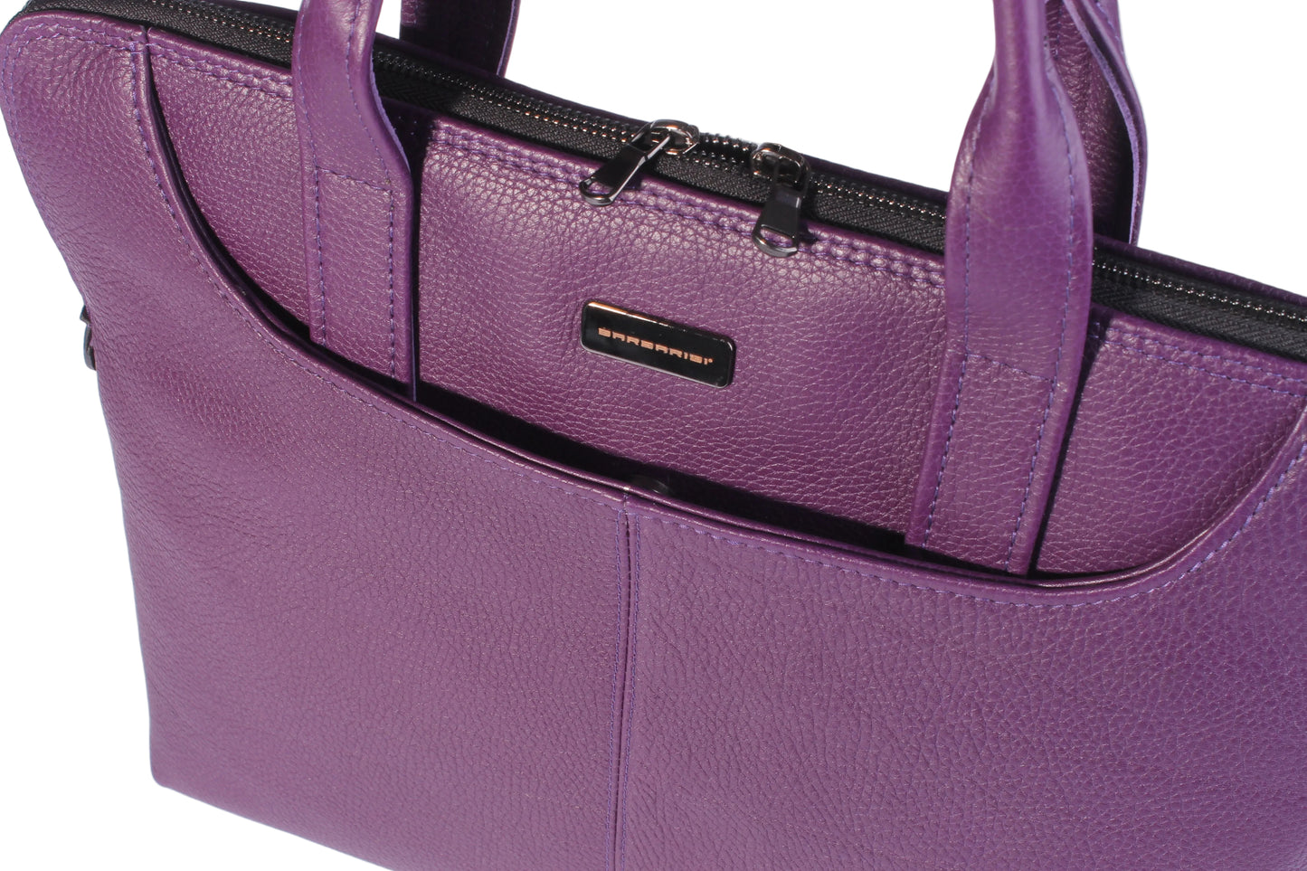 Metropolitan - Borsa Business in Pelle Viola Unisex