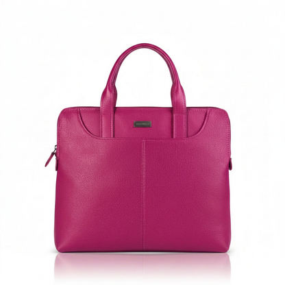Metropolitan - Borsa Business in Pelle Viola Unisex