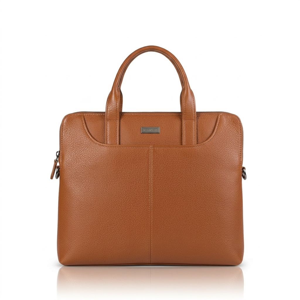 Metropolitan - Borsa Business in Pelle Viola Unisex