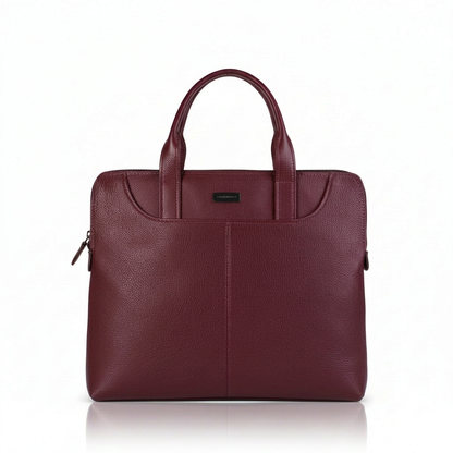 Metropolitan - Borsa Business in Pelle Viola Unisex