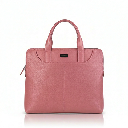 Metropolitan - Borsa Business in Pelle Viola Unisex