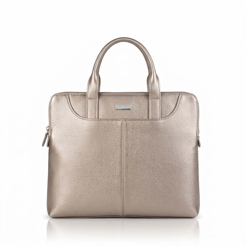 Metropolitan - Borsa Business in Pelle Viola Unisex