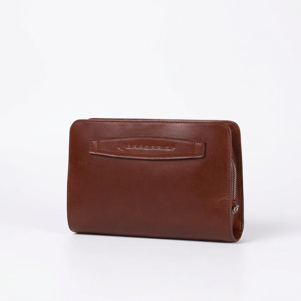 Bike Pochette Uomo in Vera Pelle Artigianale