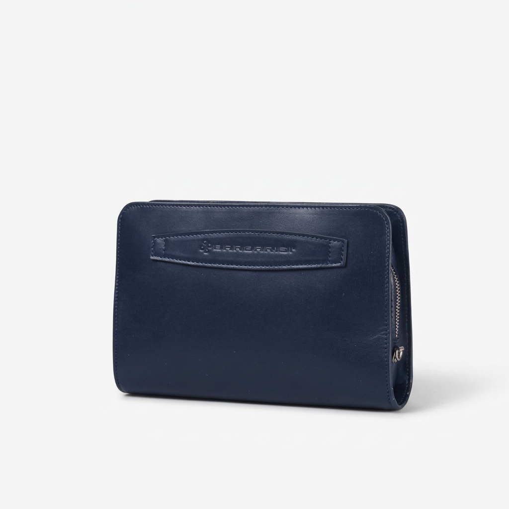 Bike Pochette Uomo in Vera Pelle Artigianale