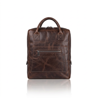 Zaino Fedex L in Vera Pelle Artigianale