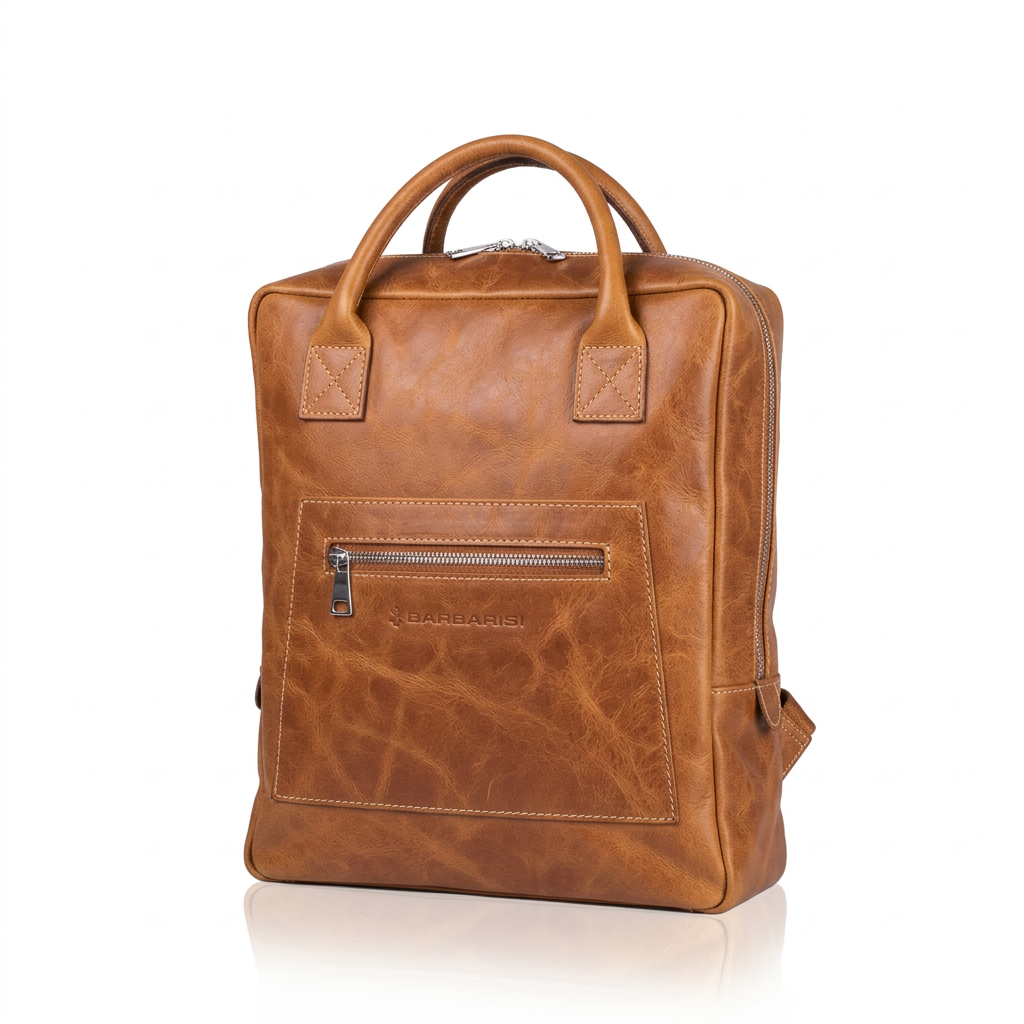 Zaino Fedex L in Vera Pelle Artigianale