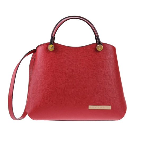 Cetara Rosso Martellato - Borsa in Vera Pelle