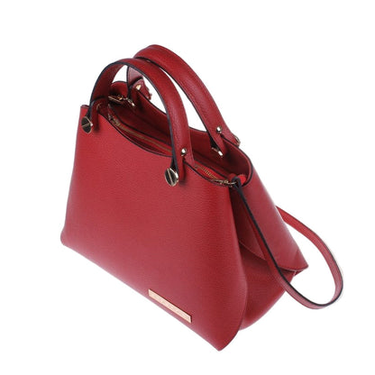 Cetara Rosso Martellato - Borsa in Vera Pelle