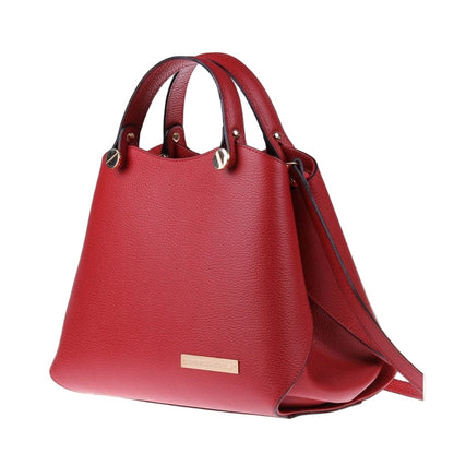 Cetara Rosso Martellato - Borsa in Vera Pelle