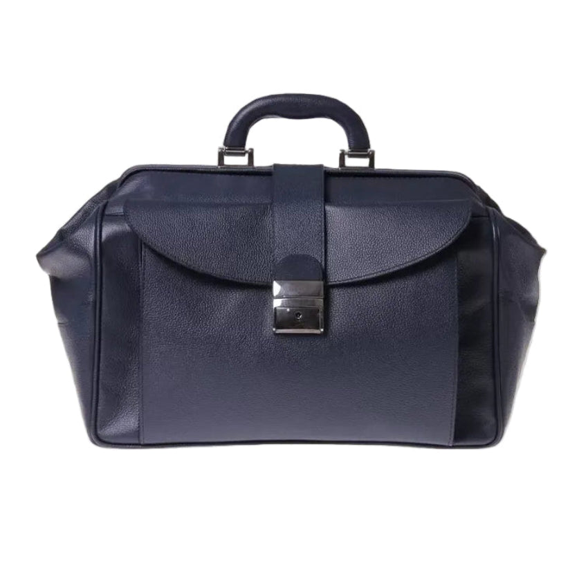 Borsa da Medico in Pelle di Vitello Pieno Fiore