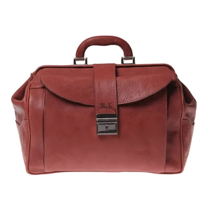 Borsa da Medico in Pelle di Vitello Pieno Fiore