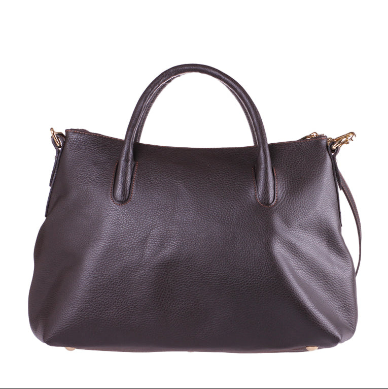 Domy Testa di Moro – Borsa Artigianale in Pelle di Vitello