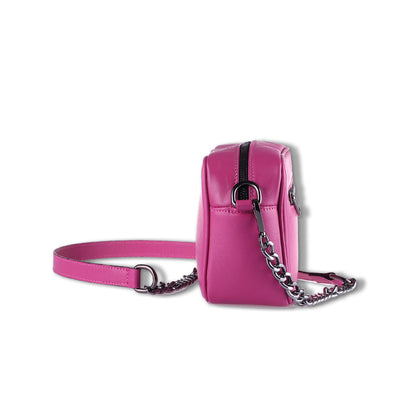 Michela fuxia borsa in pelle