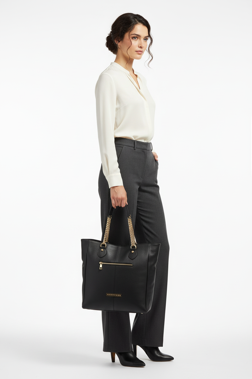 Modella con borsa Marzia