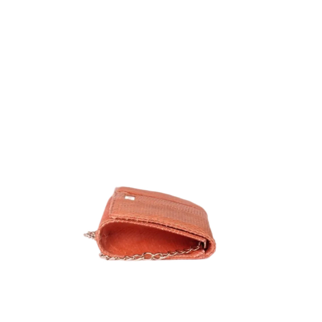 Barbara – Pochette Donna in Pelle di Vitello Rosso Corallo