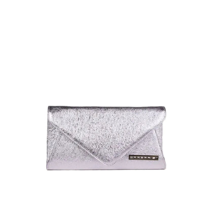 Pochette Donna in Vera Pelle Victoria – Glitter