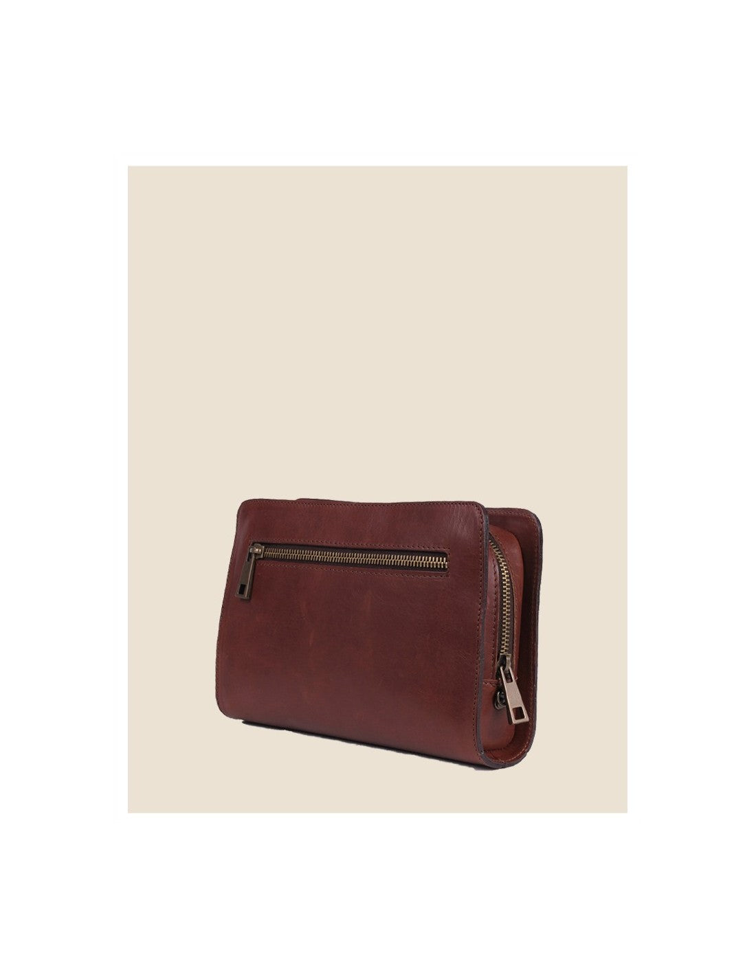 Bike Pochette Uomo in Vera Pelle Artigianale