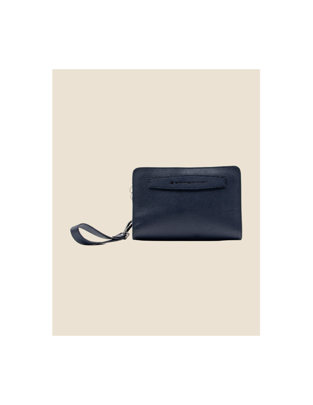 Bike Pochette Uomo in Vera Pelle Artigianale