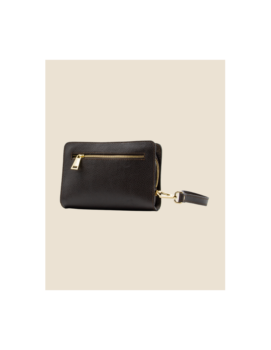 Bike Pochette Uomo in Vera Pelle Artigianale