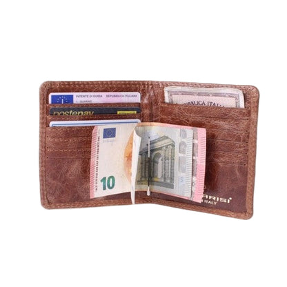 Portafoglio Igor da Uomo in Vitello Lucido - 11 Tasche Carte