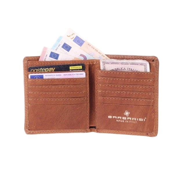 Portafoglio Erik in Nappa Morbida - 11 Tasche Carte
