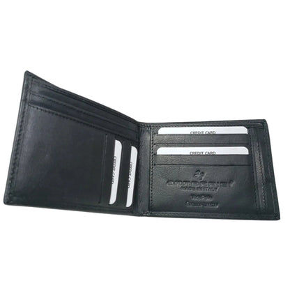 Portafoglio Roma in Pelle Italiana con Personalizzazione Iniziali Inclusa