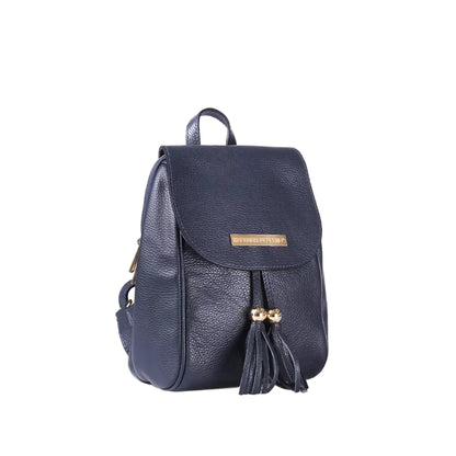 Kona | Zainetto da donna in vera pelle con nappine