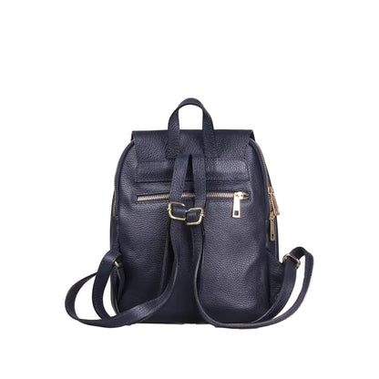 Kona | Zainetto da donna in vera pelle con nappine