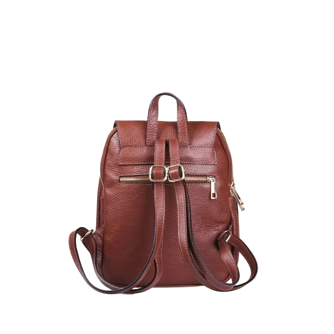 Kona | Zainetto da donna in vera pelle con nappine