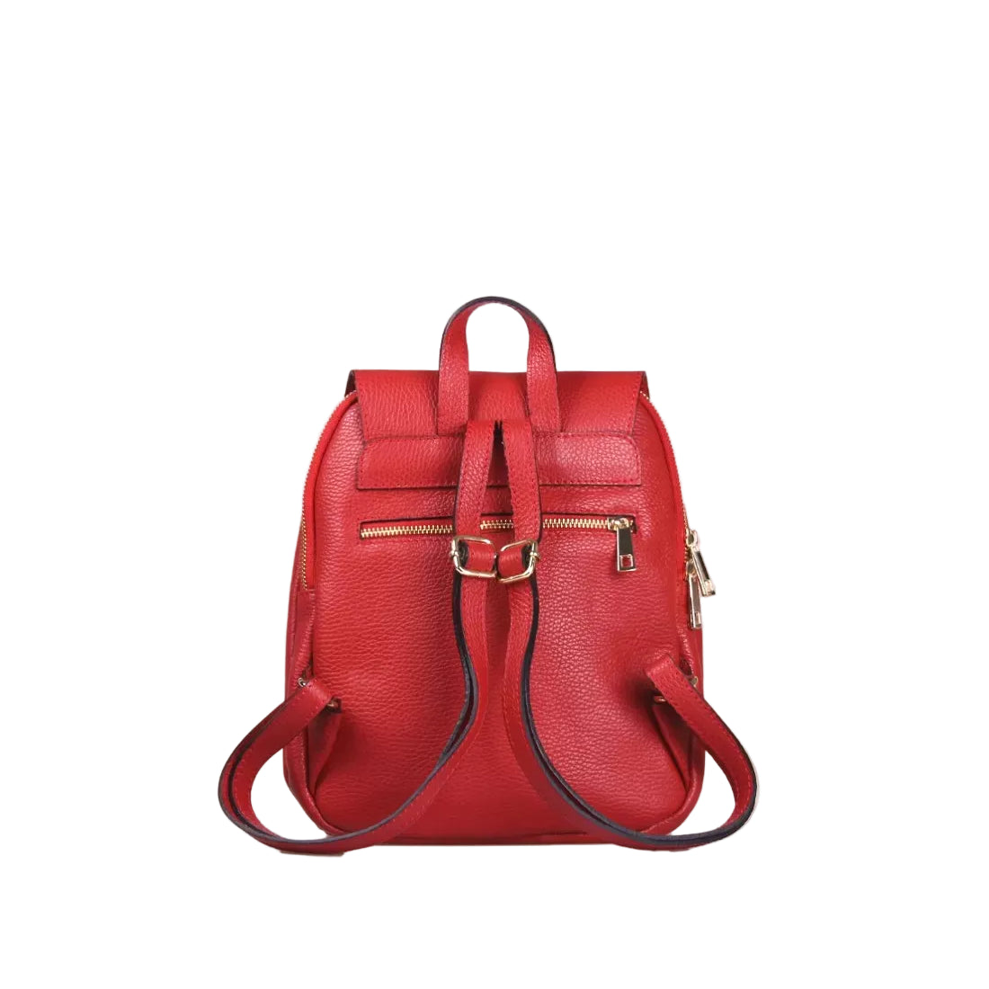 Kona | Zainetto da donna in vera pelle con nappine