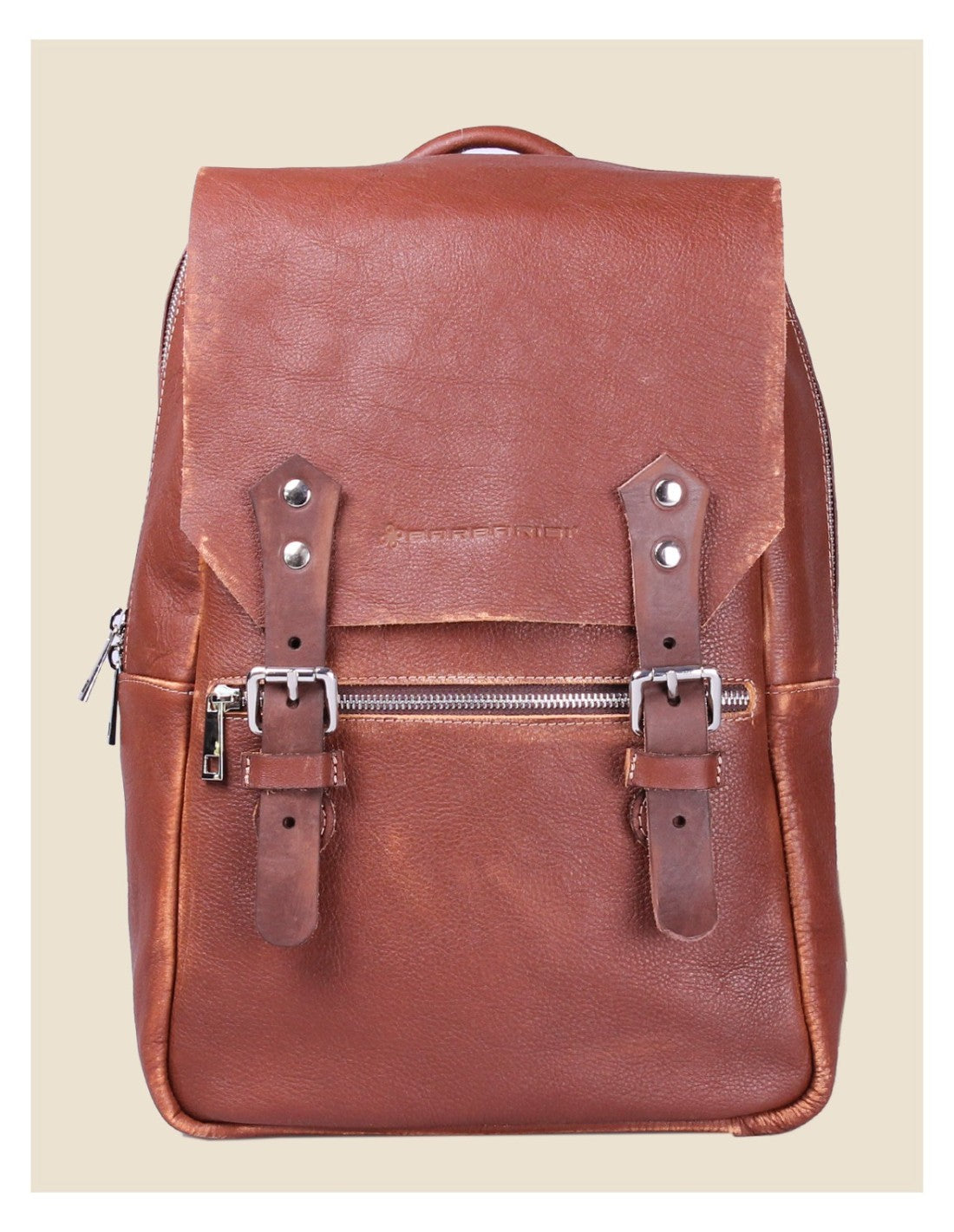 Andrea - Zaino in Vera Pelle Vintage Fatto a Mano