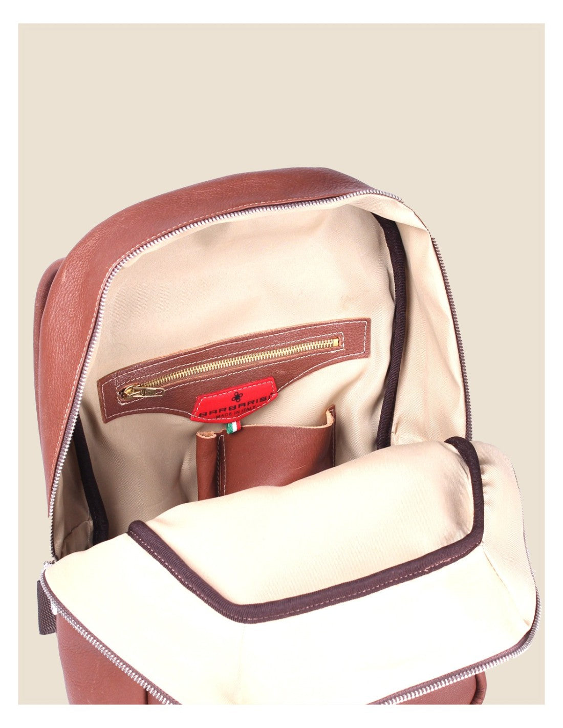 Andrea - Zaino in Vera Pelle Vintage Fatto a Mano